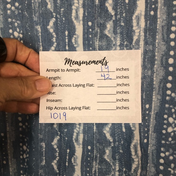 Pioneer Women Sleeveless Dress Fluttery V Point Back Hem Loose Fit Shades Blue - Picture 10 of 10